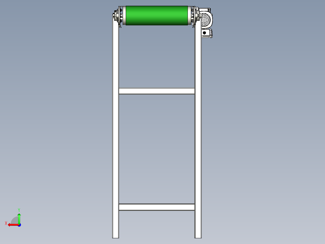 皮带输送机 (11)后视图