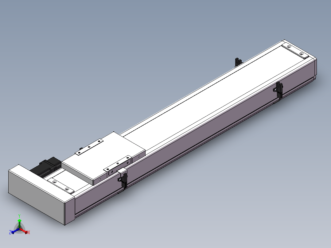 精密模组MC120-L05-500-BR-M10-C4正等轴测图