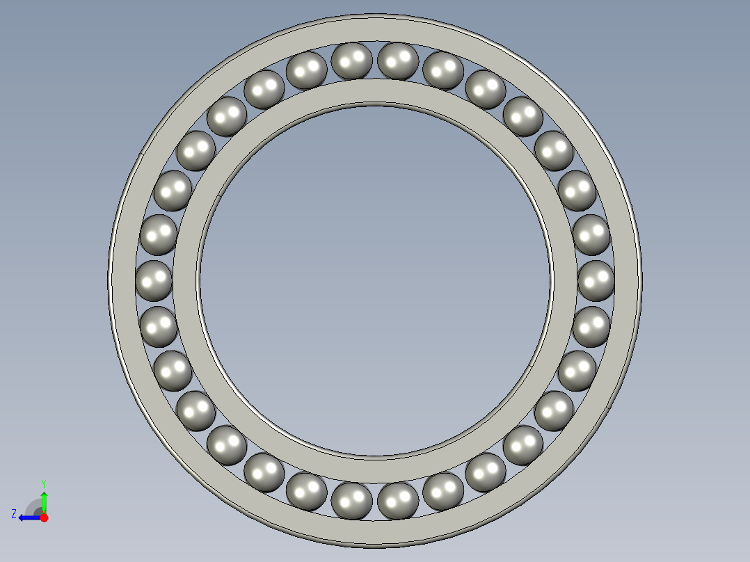 深沟球轴承6034右视图
