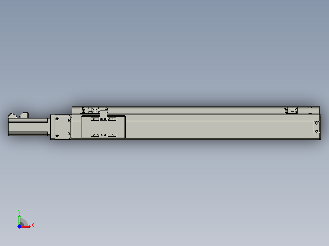 VF丝杆传动-一般环境VT5-L10-C-S400-BC-P10-C4前视图