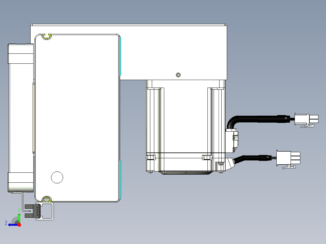 威洛博VBC同步带传动一无尘环境VBC17-L45-S900-BRD-ZP75-C3右视图