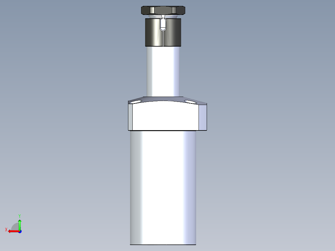 KOSMEKLHA0900-SL-Q50_R01多系列多零件图纸模型后视图