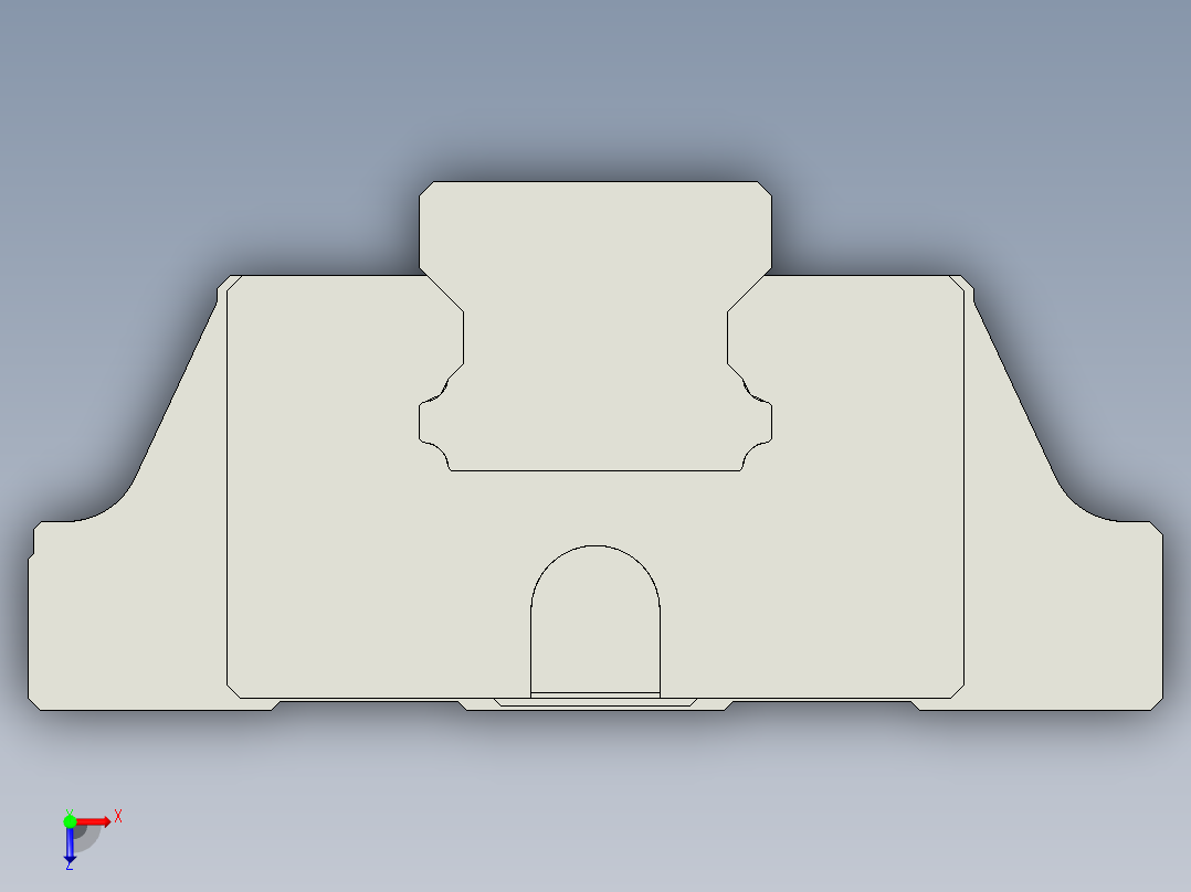 银泰PMI-SME30-LEA.igs俯视图