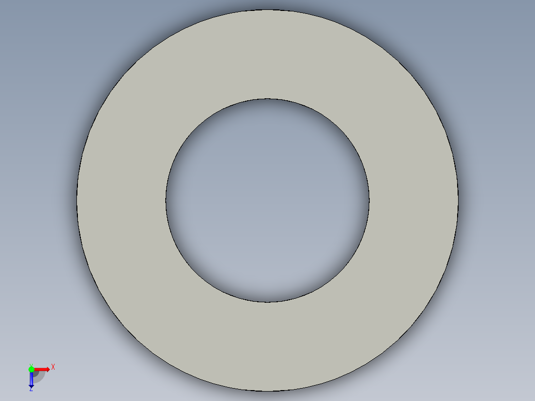 基恩士PX-H71_washer_kc图纸模型俯视图