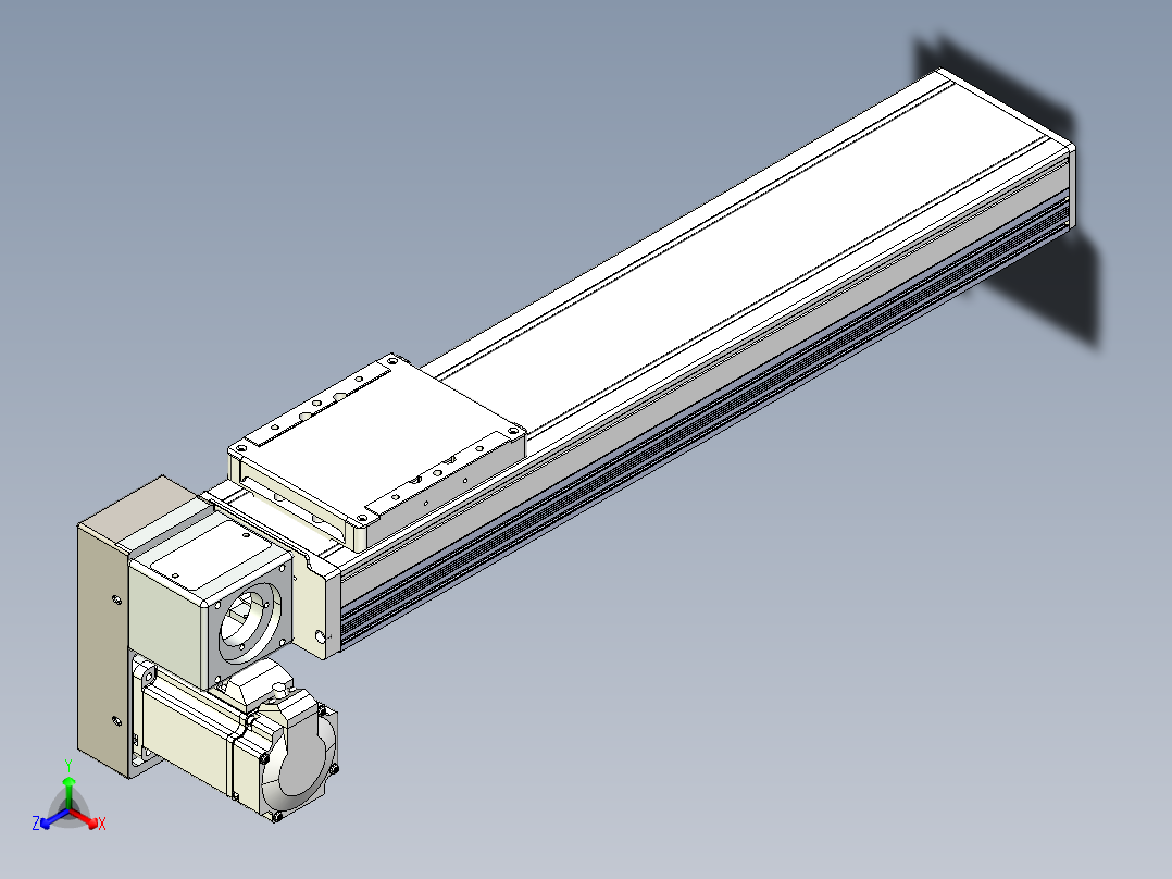 同步带全封闭直线模组TPA-HCB-105D-90-L350-LP-C-P20-N3