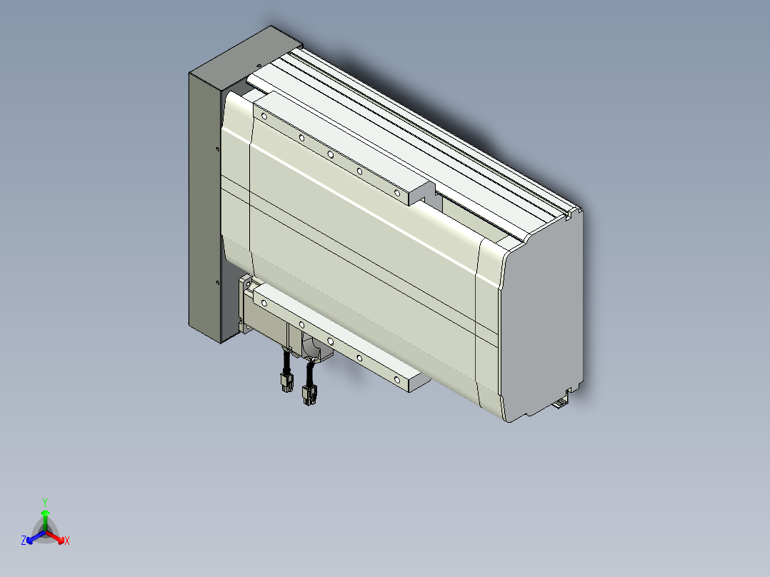 VF丝杆传动-一般环境VF27-Lxx-C-S100-BL-ZP75-C3正等轴测图
