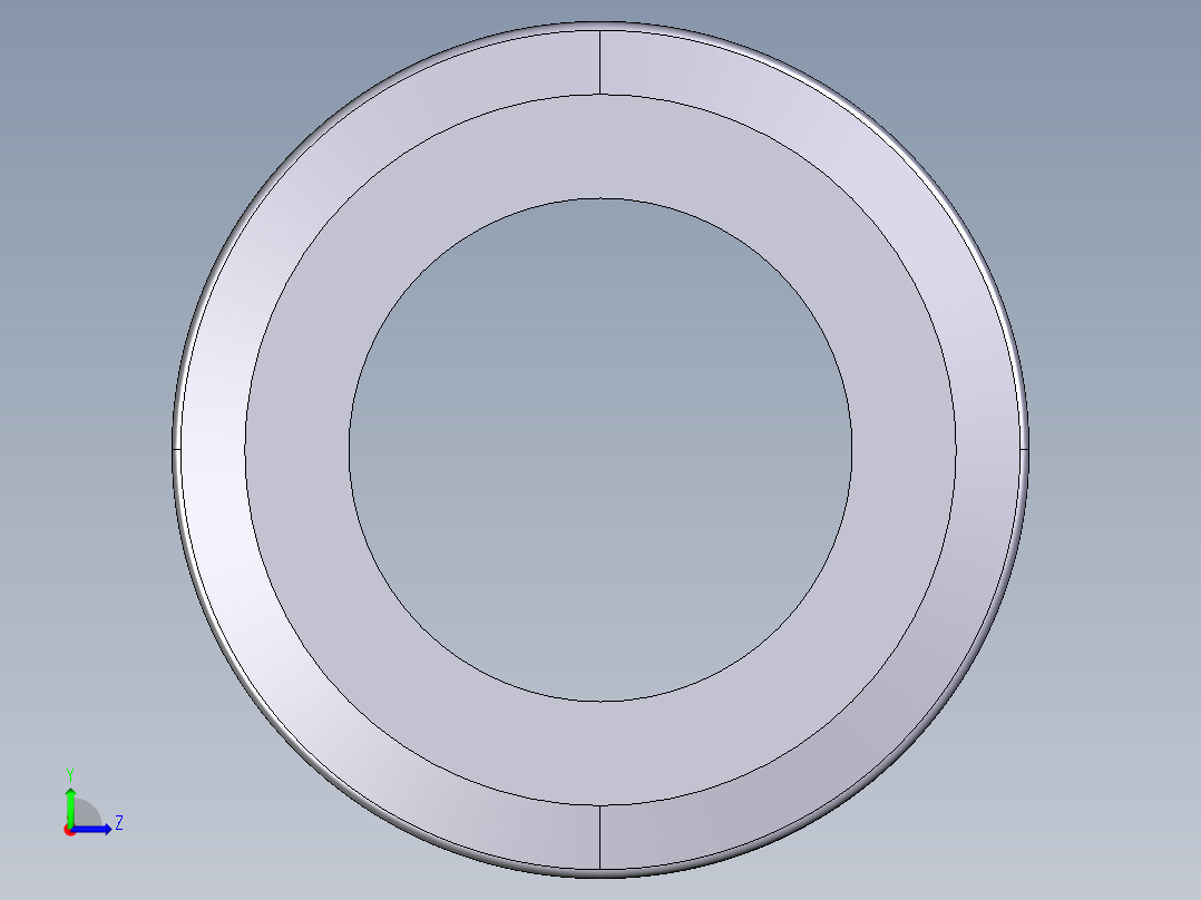 25AFV BSP软管接头的阳螺纹端左视图