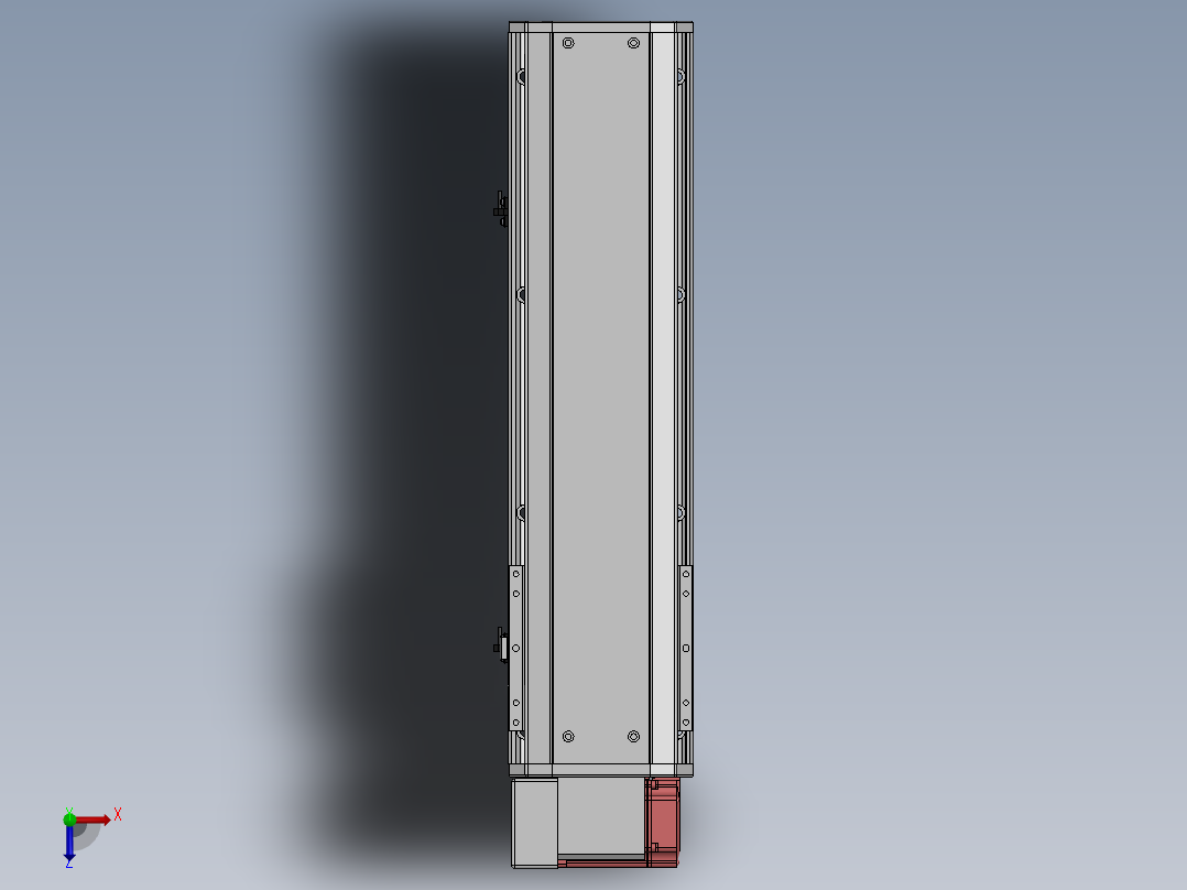 精密模组MT170-L125-400-LD-M75-C4俯视图