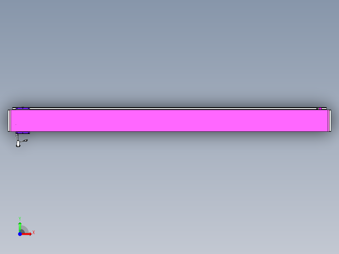 威洛博VL系列3d模型模组VL17E1Y-S2300前视图