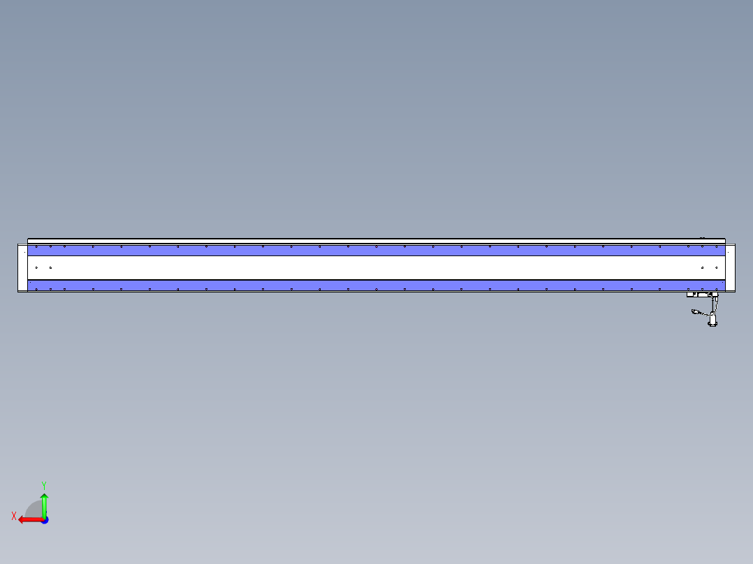 威洛博VL系列3d模型模组VL17E1Y-S2300后视图