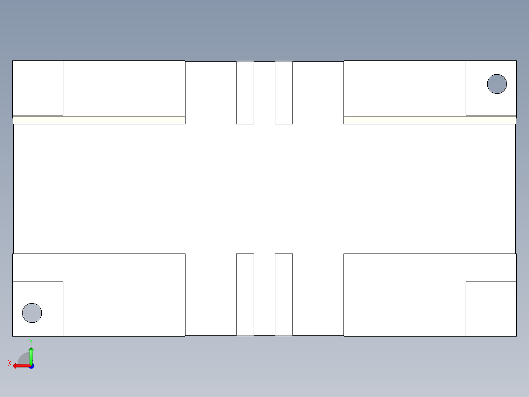 基恩士SJ-G_R_V036_controller_kc图纸模型后视图