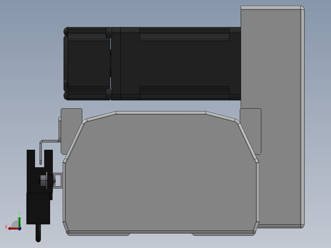 精密模组MT100-L78-2000-LU-M10-C4后视图