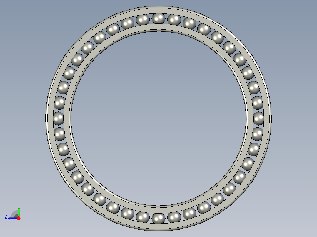 深沟球轴承61817右视图