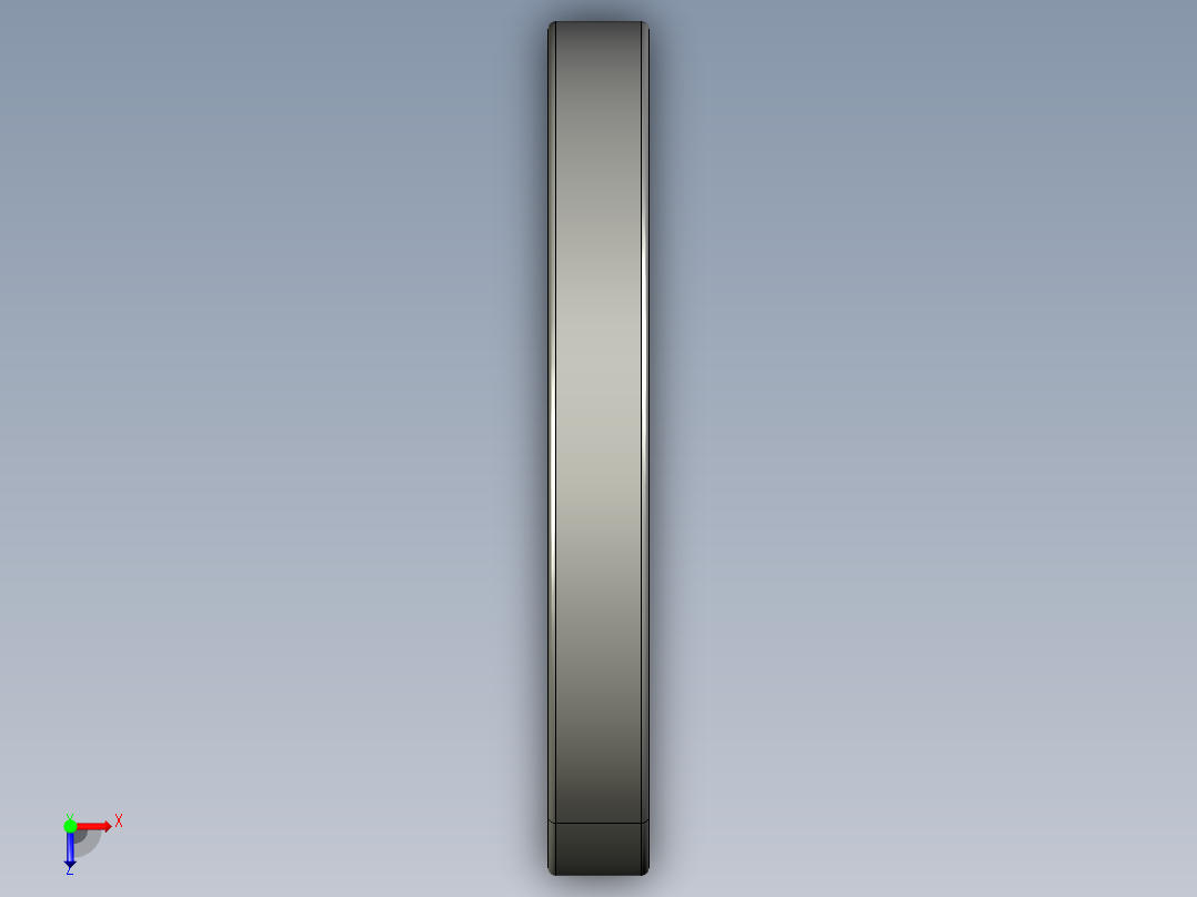 深沟球轴承61817俯视图