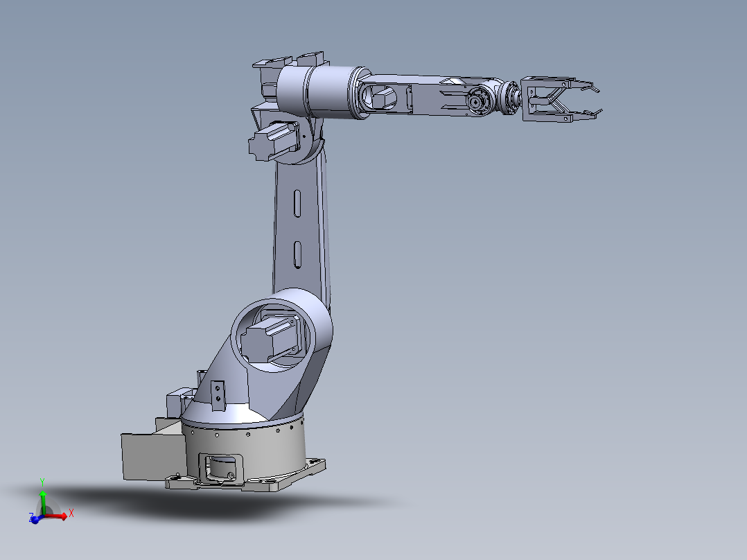 五自由度工业<span style='color: red'>机械手</span>设计【5自由度】【三维SW+15张CAD图纸+说明书】
