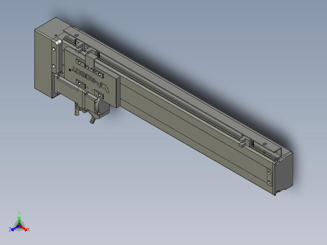 威洛博VT6-S320-BL-P10正等轴测图