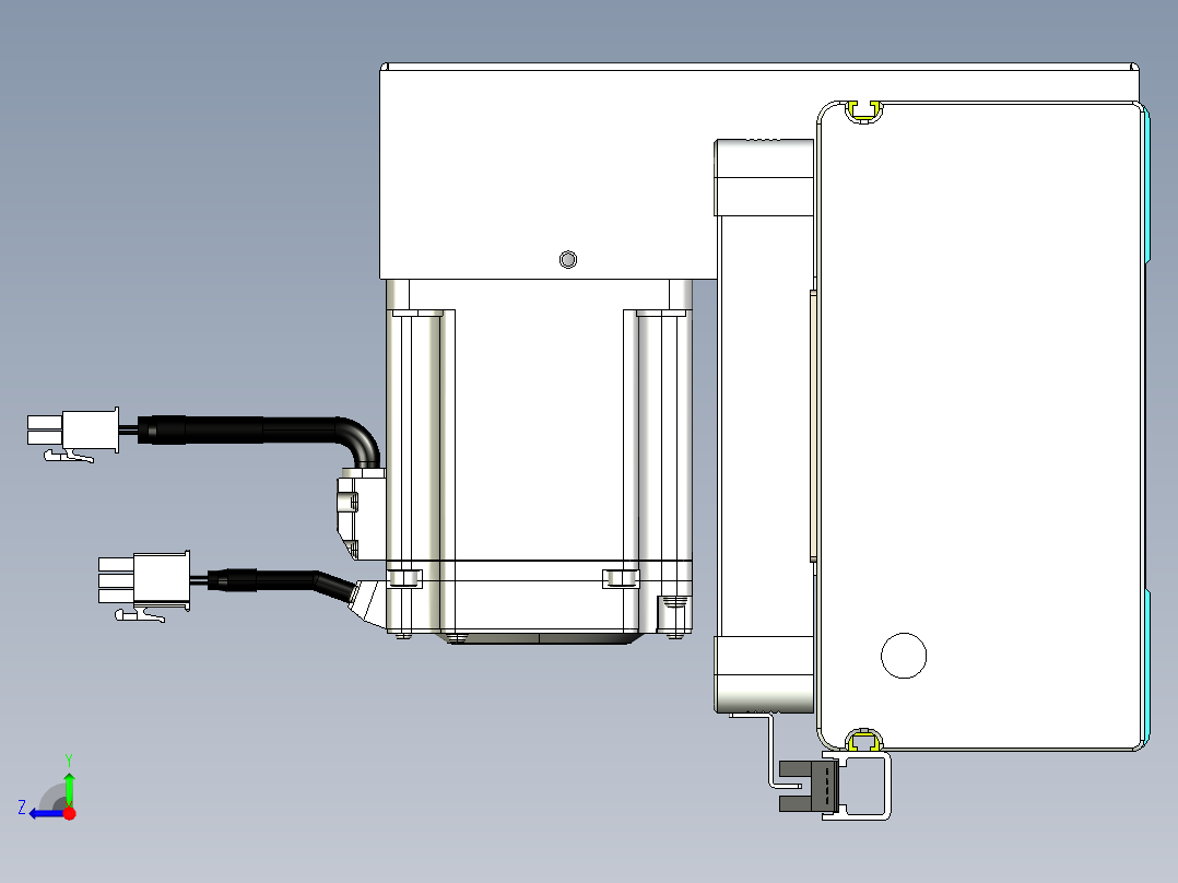 威洛博VBC同步带传动一无尘环境VBC17-L45-S1600-BRU-ZP75-C3右视图