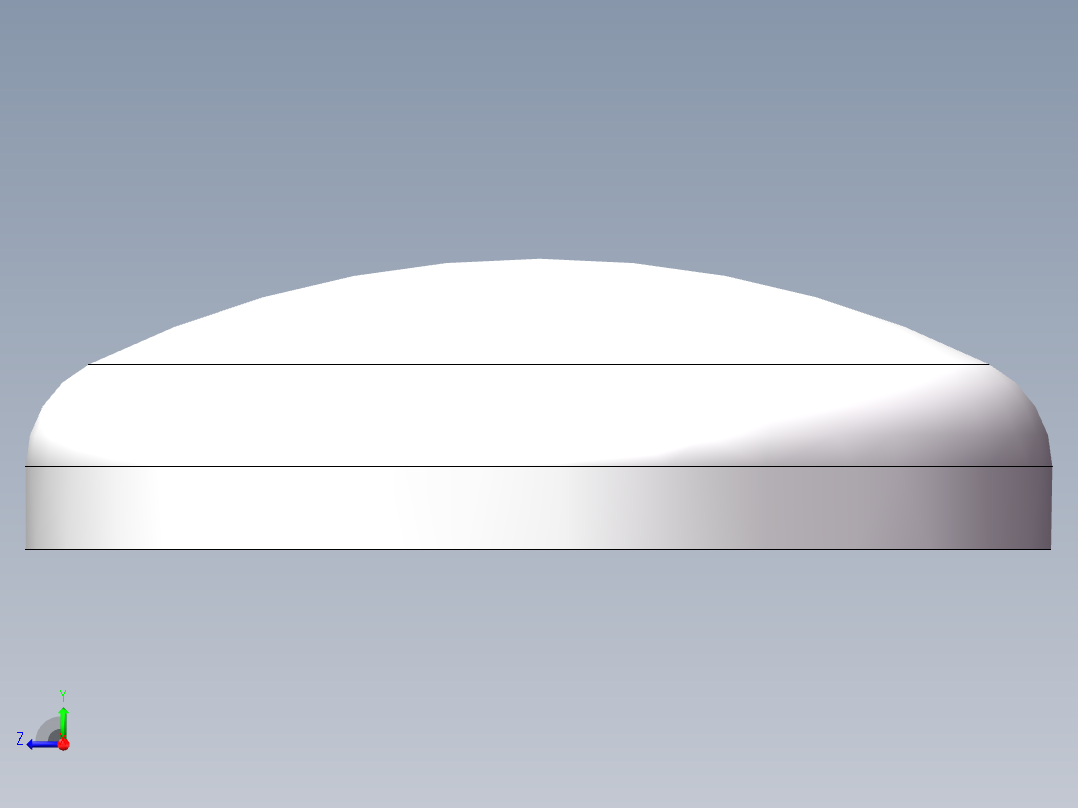 THA碟形封头DN300右视图