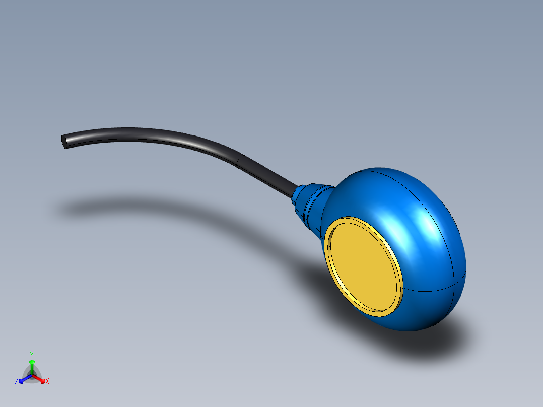 超声波设备LBE-PVC-10m-33ft-MICROSWITCH-NONC正等轴测图