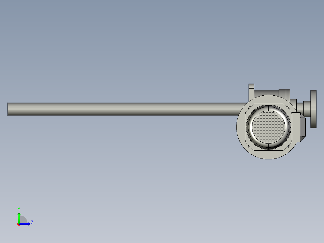 DSWL5T-M-1A-II-750-C-0.75KW左视图