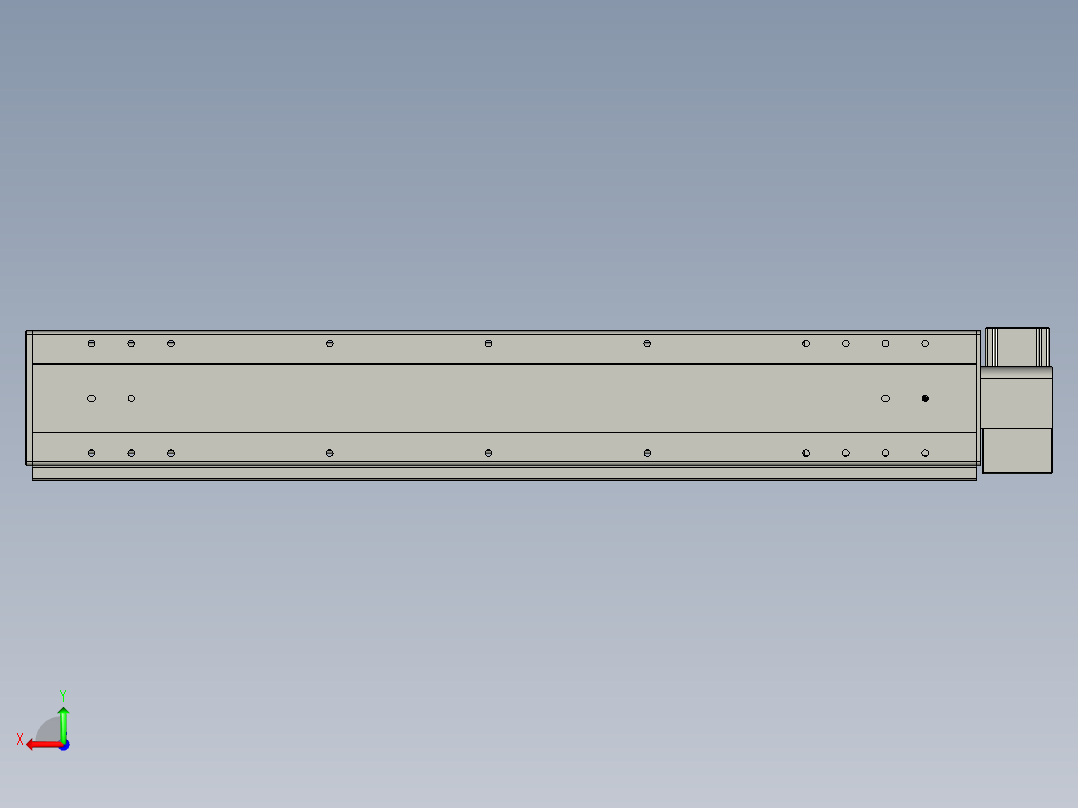 威洛博VBF17-S900-BLU后视图
