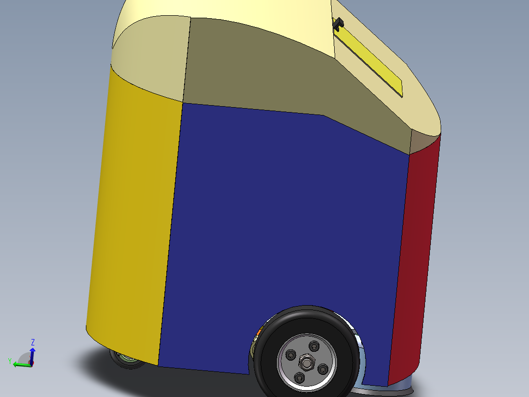 清洁<span style='color: red'>机器人</span>三维模型1118441===300