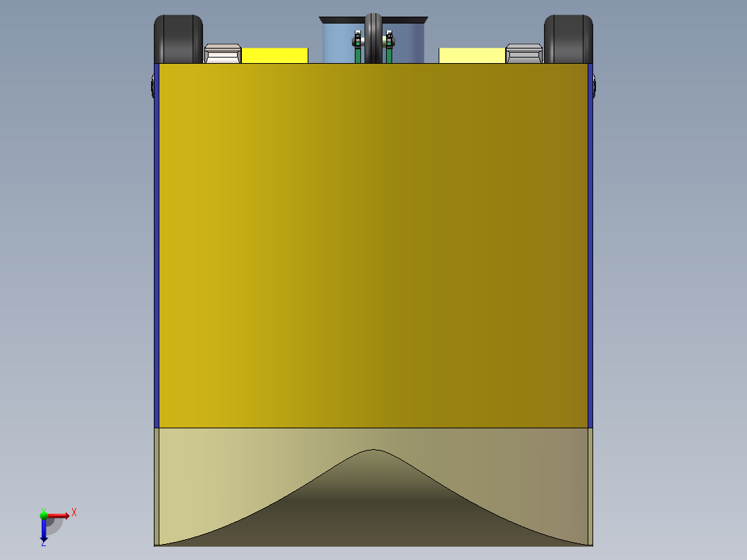 清洁机器人三维模型1118441===300俯视图