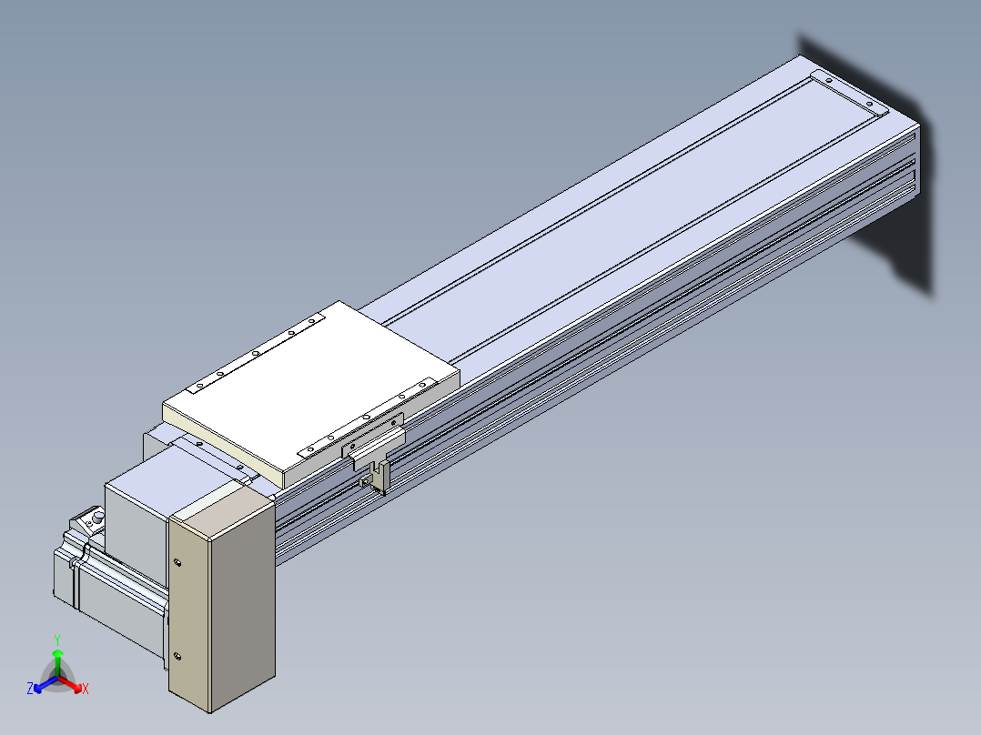 同步带全封闭直线模组TPA-HCB-120D-90-L400-RP-Y-P40-N3