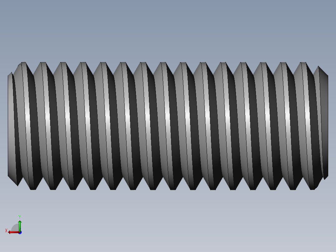 DIN 913-ISO 4026 固定螺钉-M8 L=20.SLDPRT后视图