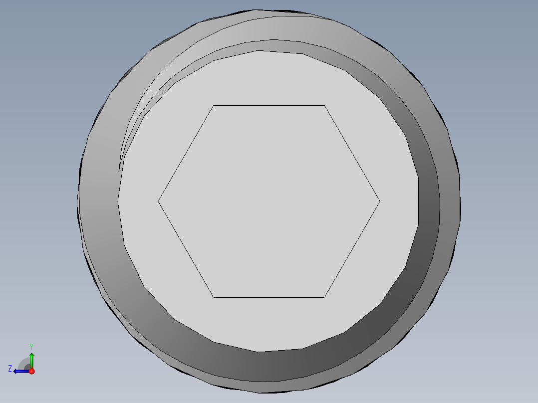 DIN 913-ISO 4026 固定螺钉-M8 L=20.SLDPRT右视图