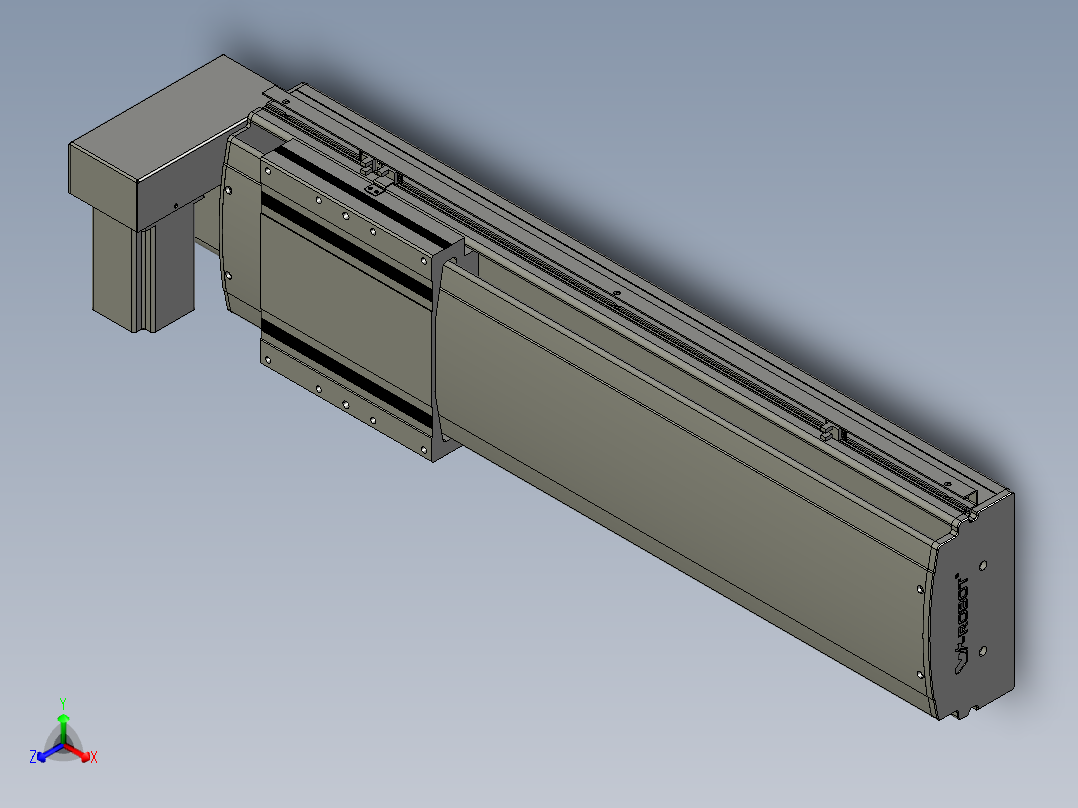 威洛博VBF22-S550-BRU正等轴测图