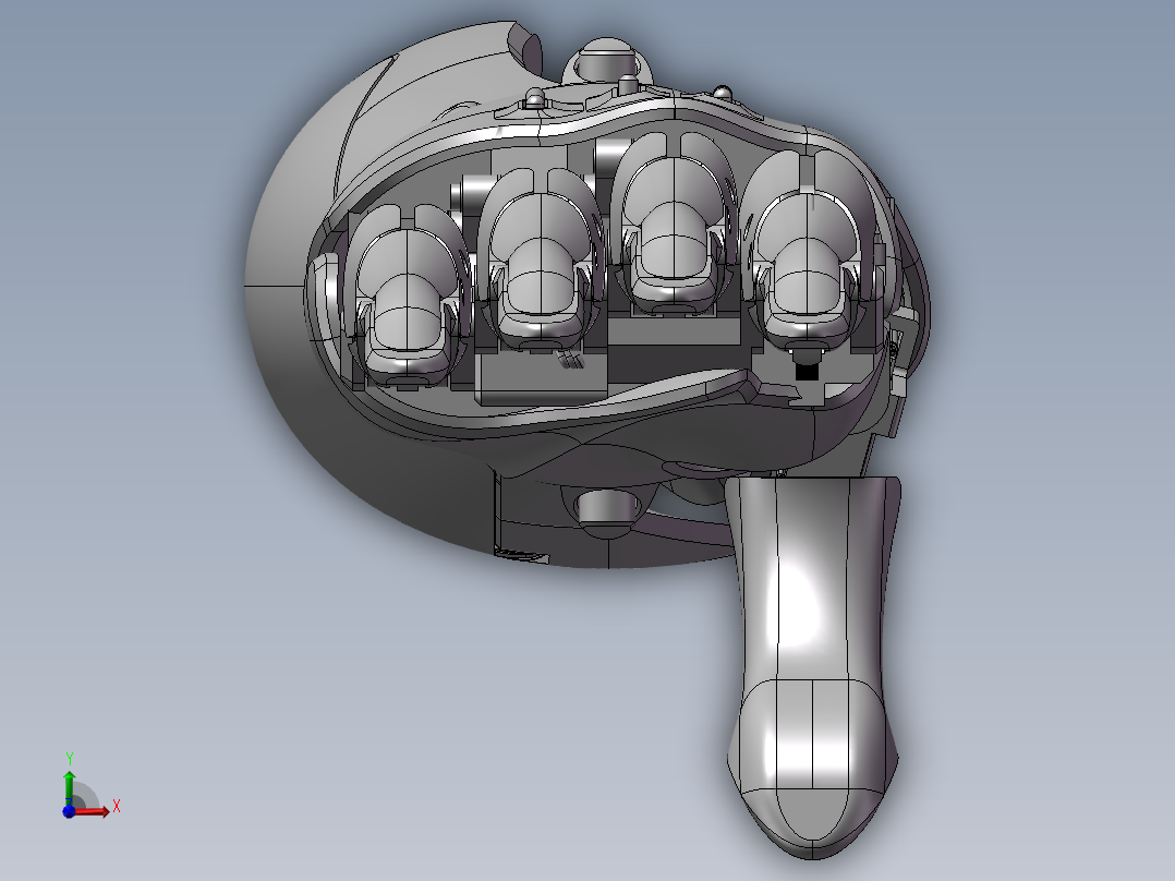 上肢假肢前视图