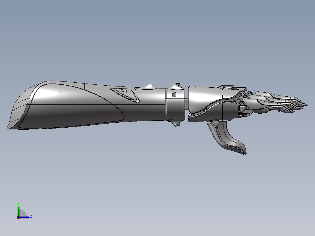 上肢假肢左视图