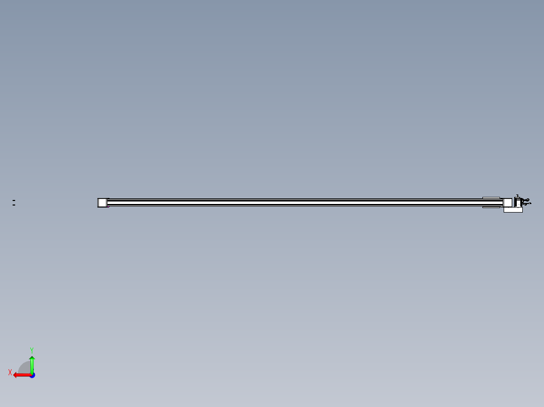 威洛博LB.GB同步带传动--欧规系列GB8-L96-S3950-BL-P75后视图