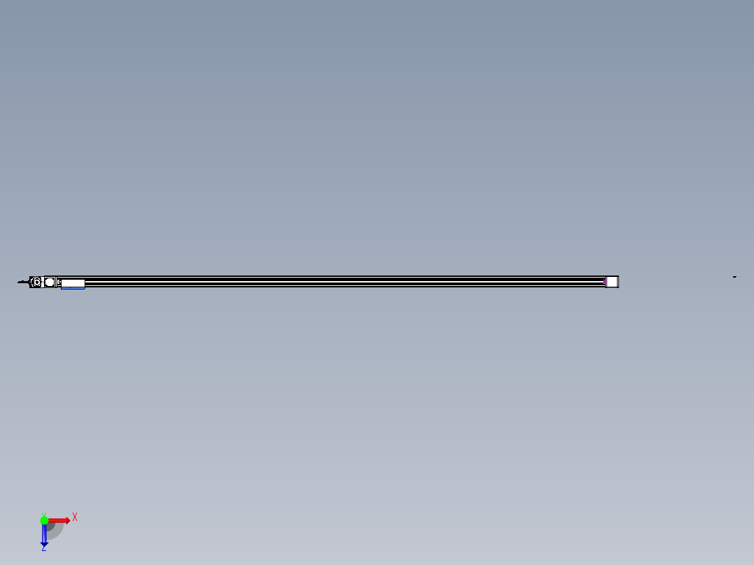 威洛博LB.GB同步带传动--欧规系列GB8-L96-S3950-BL-P75俯视图