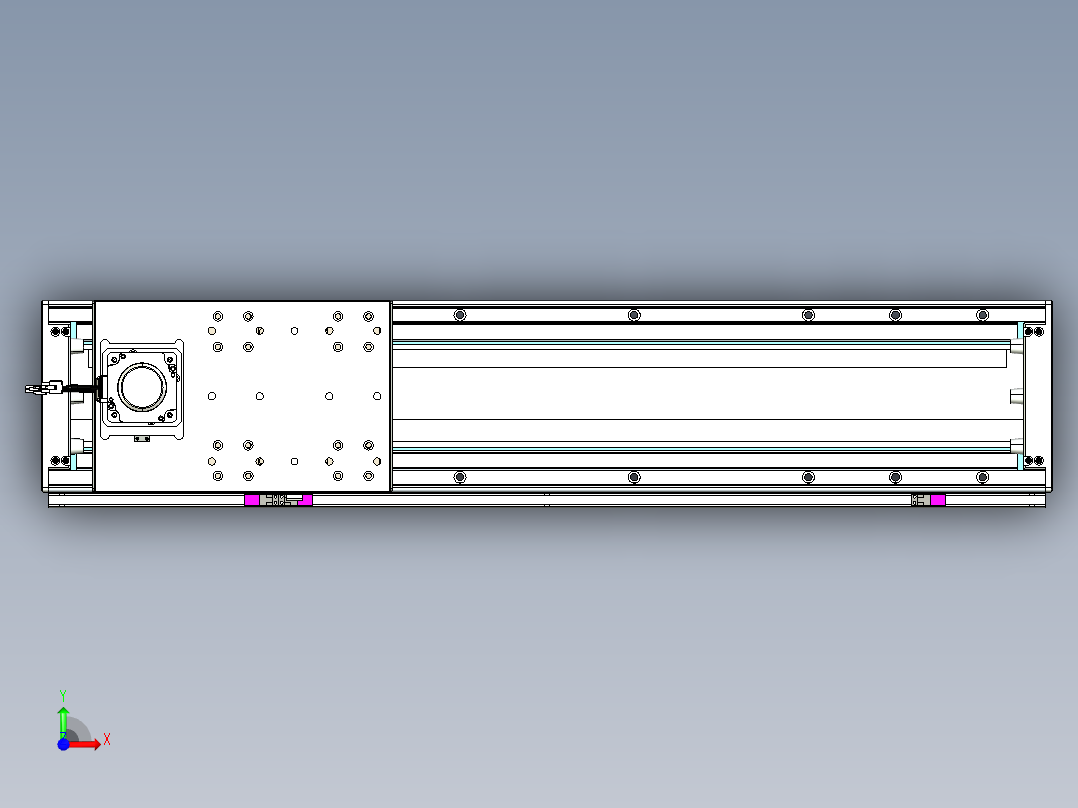 威洛博VG 系列模组VG22-L50π-S700-BC-ZP75B-C3-K前视图