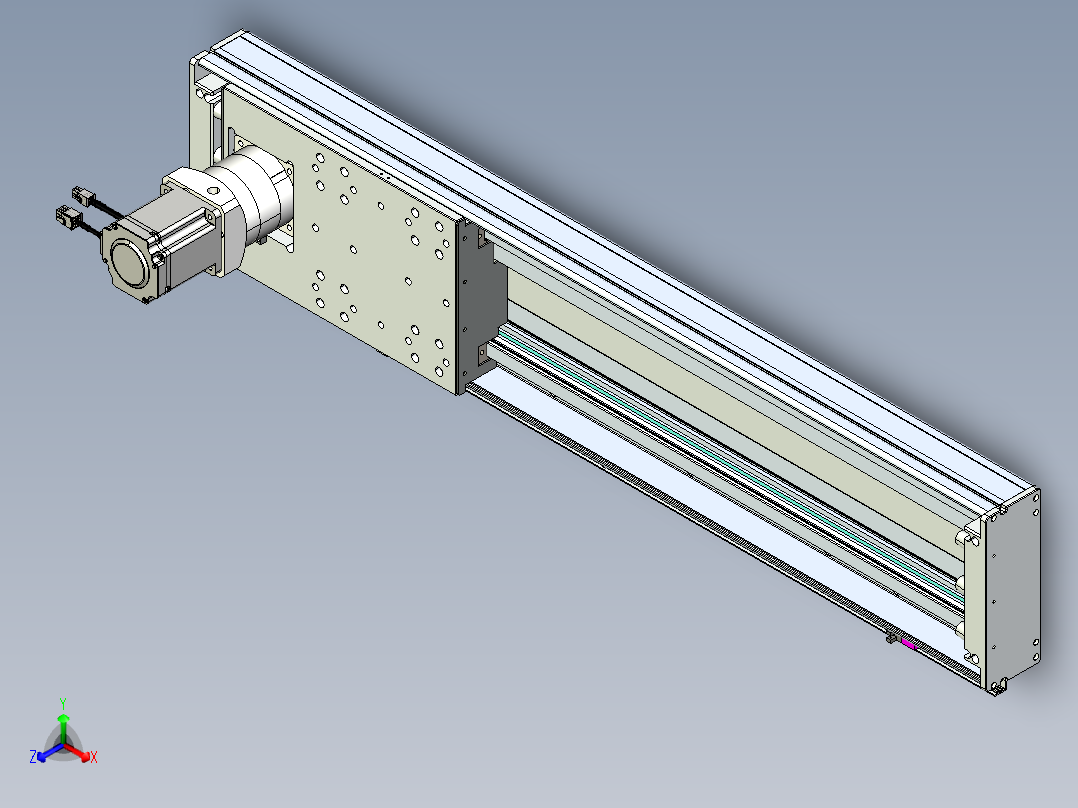 威洛博VG 系列模组VG22-L50π-S700-BC-ZP75B-C3-K正等轴测图