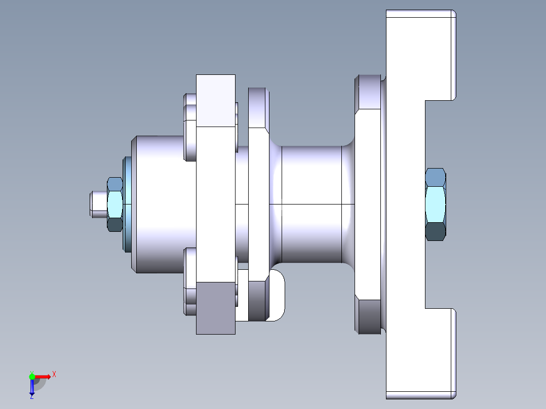 CA6140机床法兰盘夹具设计及有限元分析-含catia三维俯视图