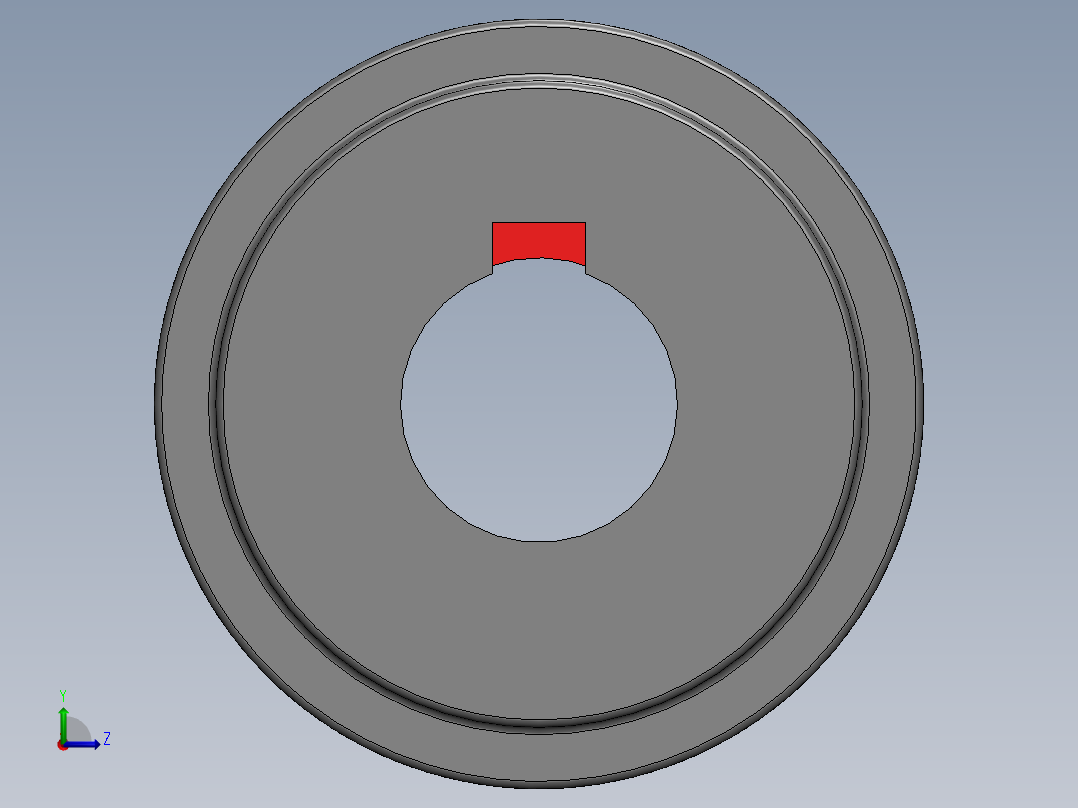 GB╱T 5272-2017[基本型梅花形弹性联轴器（LM型）LM50联轴器 18×30／ 18×30]左视图