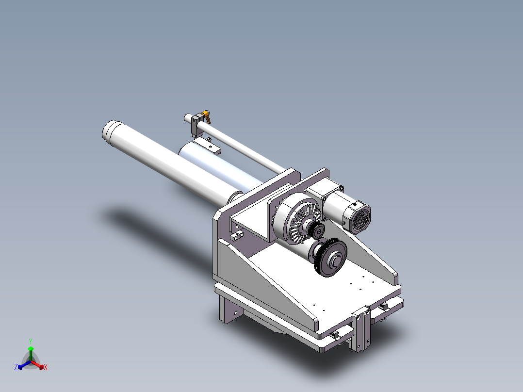 纠偏收卷组件==1362294==100正等轴测图