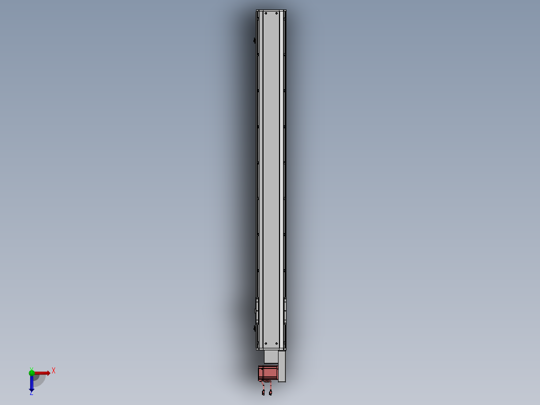 精密模组MT170-L125-1600-R-M75-C4俯视图