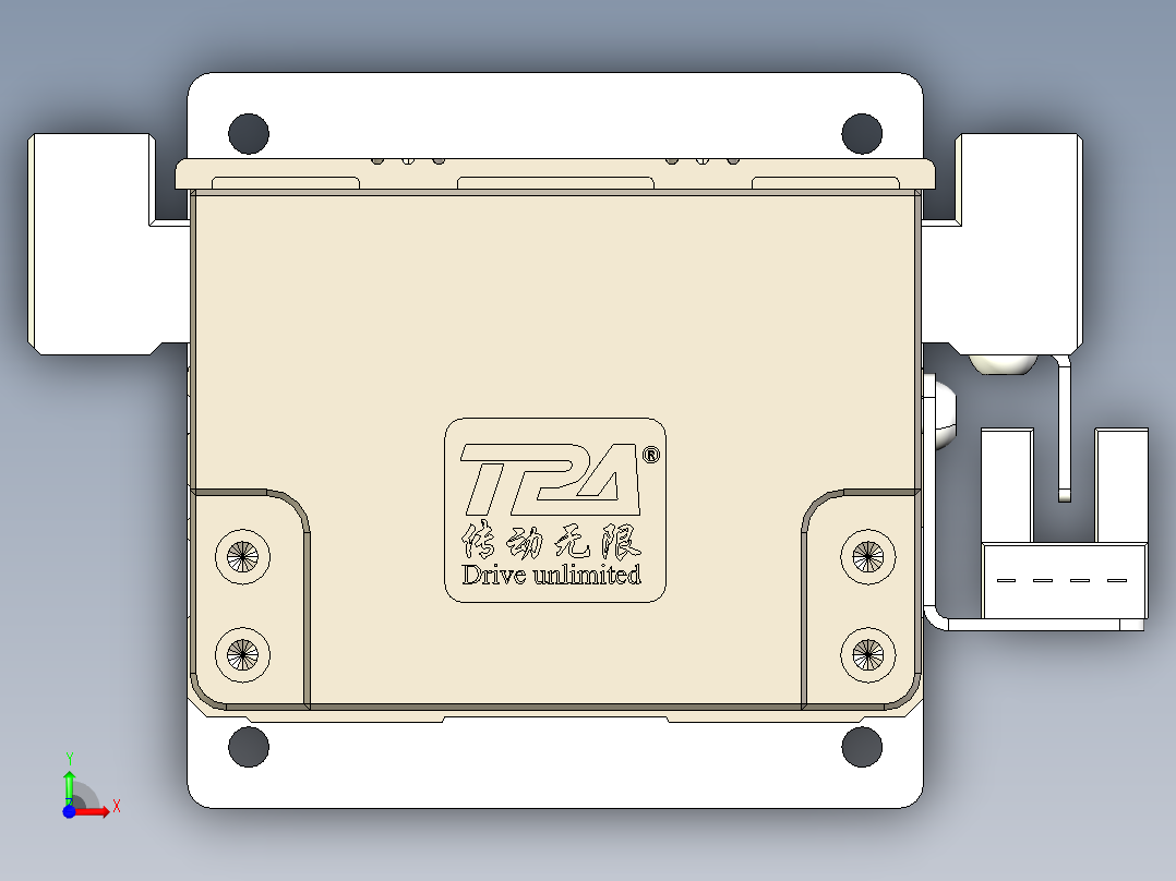 TPA-KNR-60E-1205C-L500A1-M-BJ60-N3线性模块铝制底座前视图