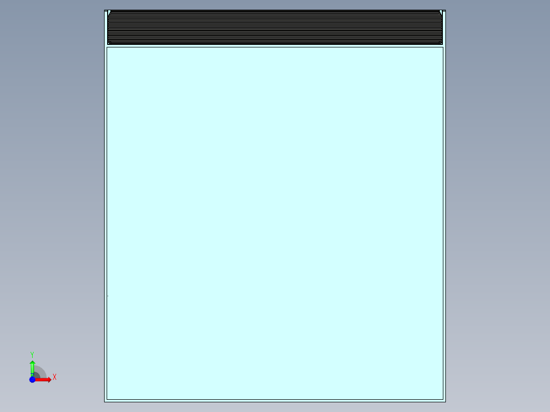 CD唱片盒前视图