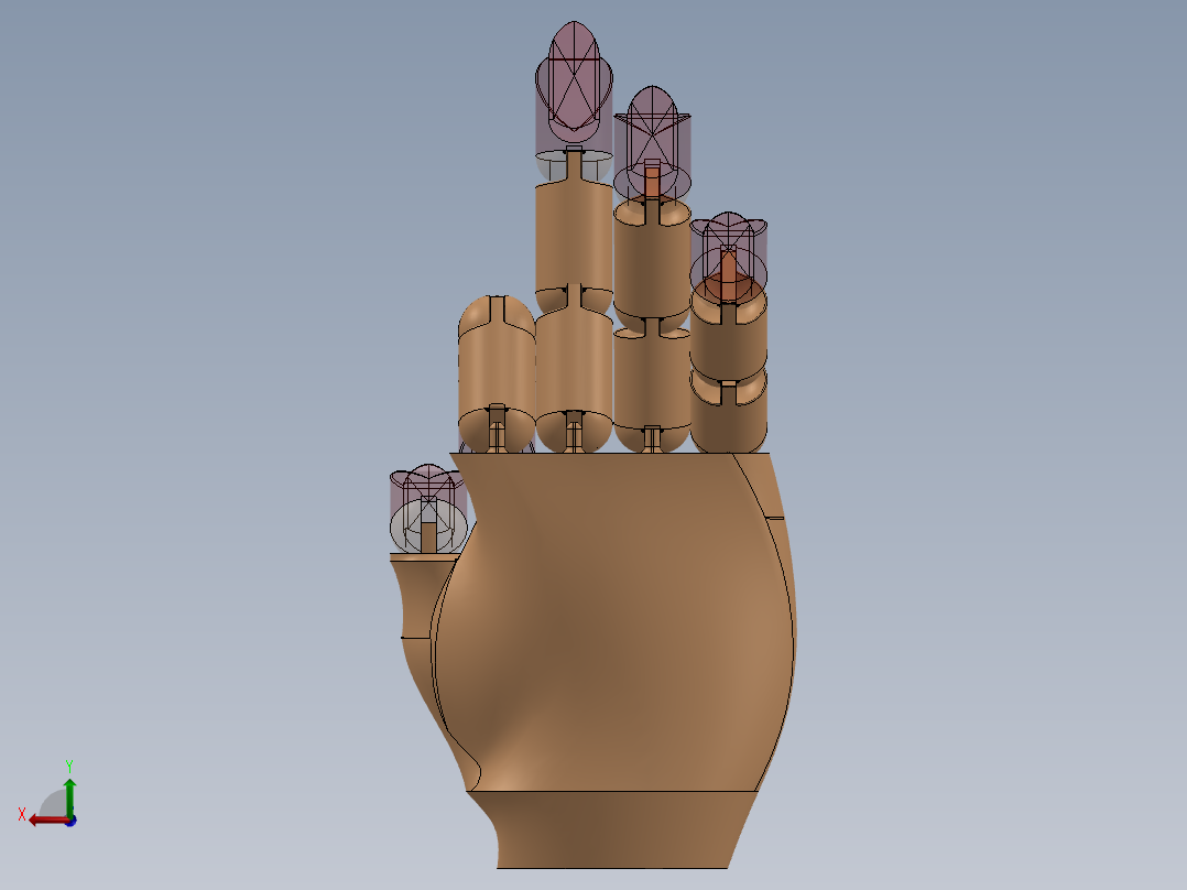 仿生机械手 (6)后视图