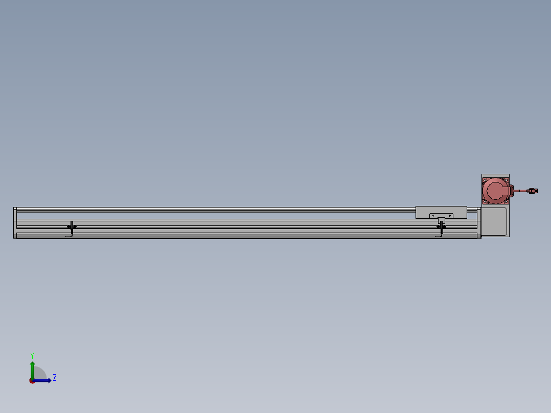 精密模组MT170-L125-1100-RU-M75-C4左视图