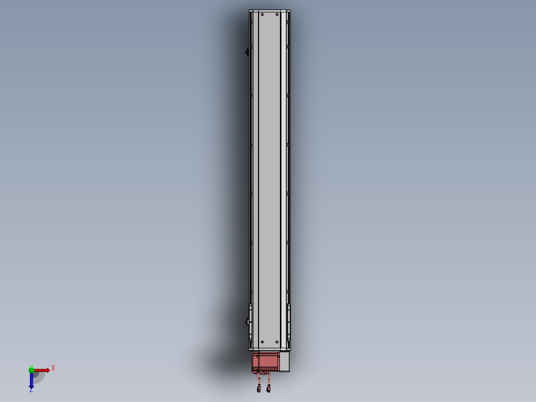 精密模组MT170-L125-1100-RU-M75-C4俯视图