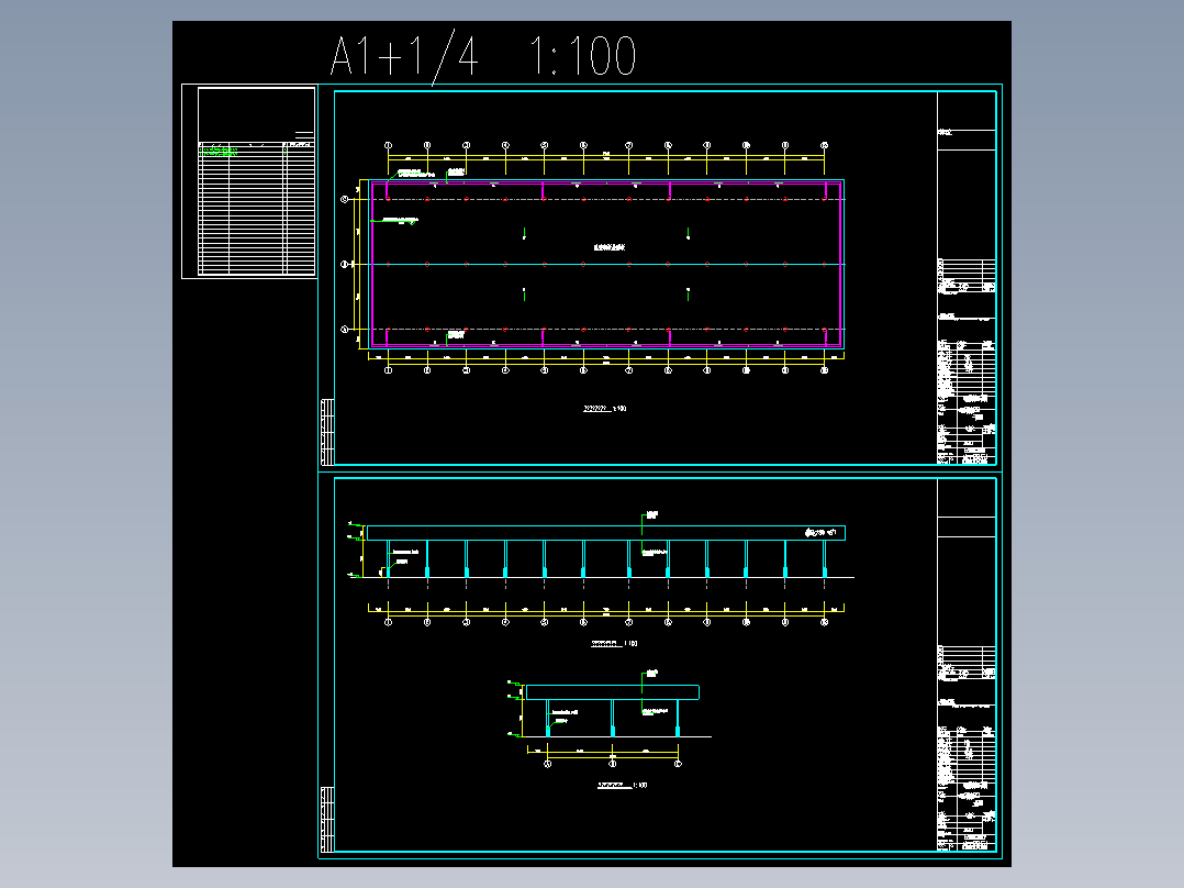 LY-WTLF01S-J004充电站罩棚建筑施工图