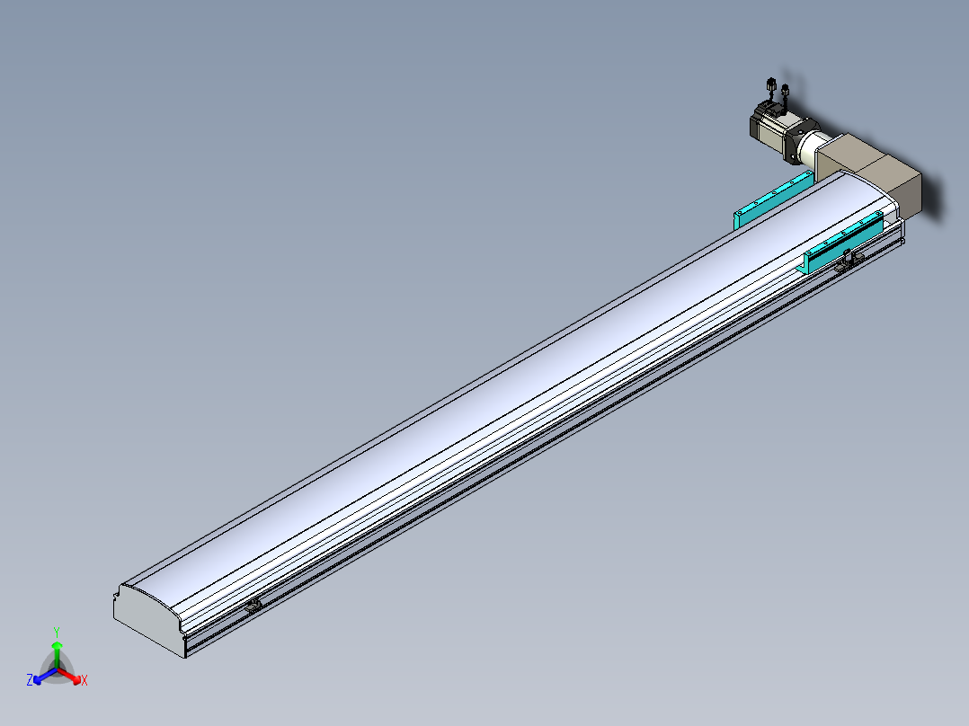 同步带滑台-半封闭B22-L100-C-S1800-L-P75-D3-N5