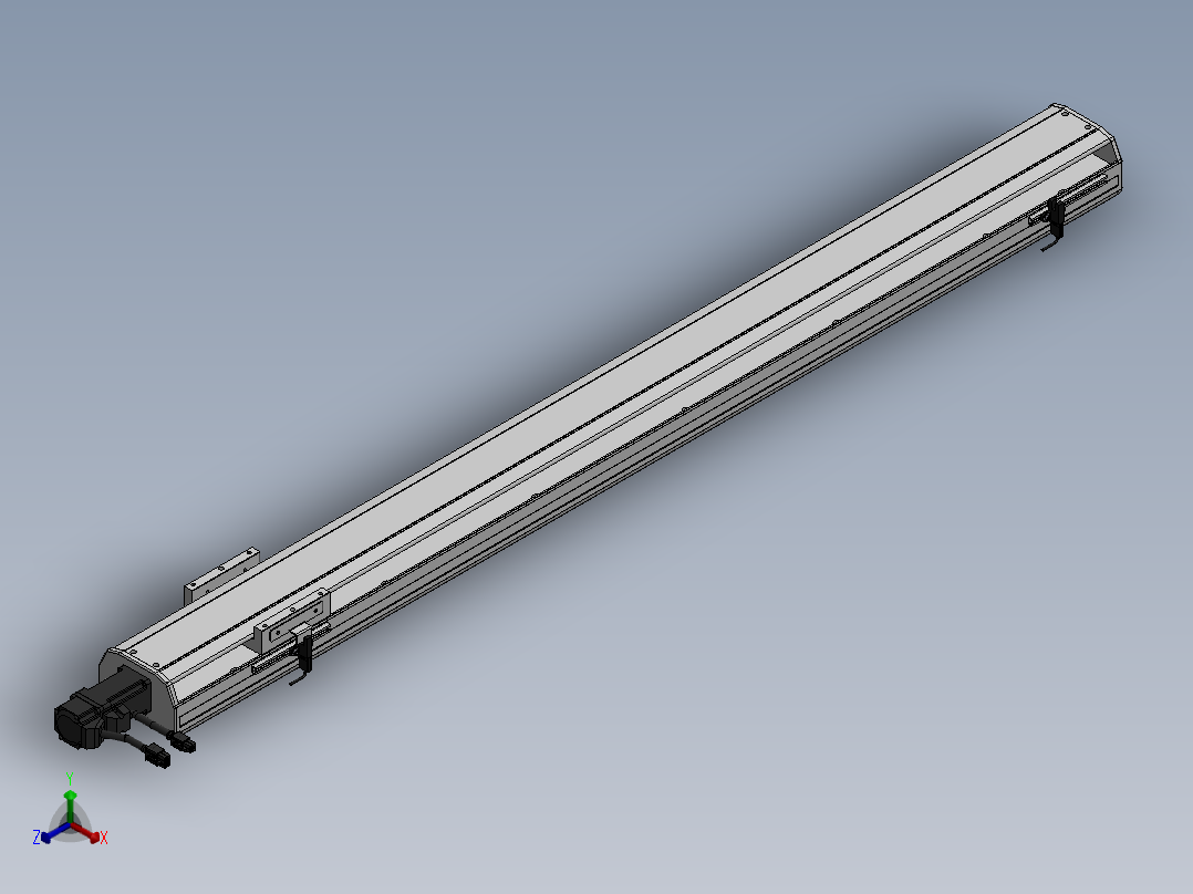 精密模组MY120-T10-1000L-BC-P10B-C4-C正等轴测图