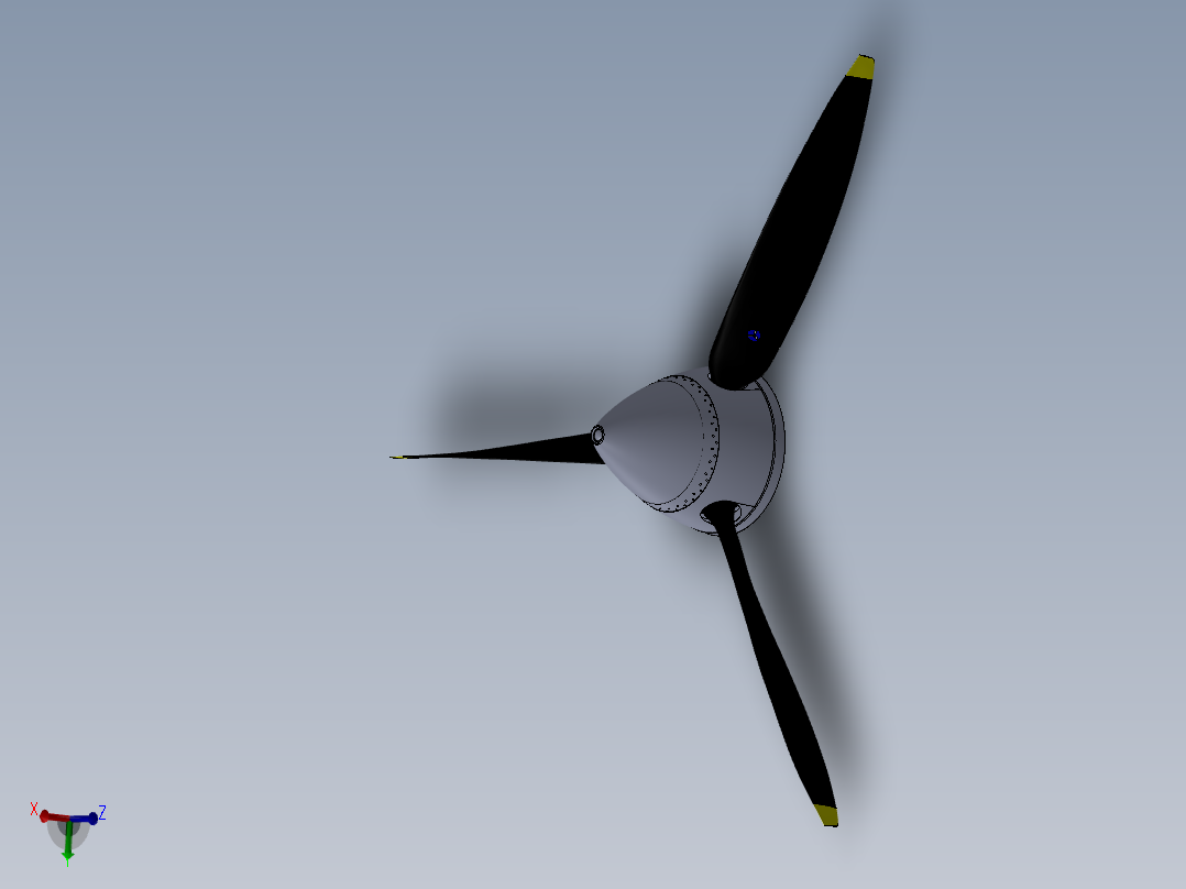 3和4叶片螺旋桨组件